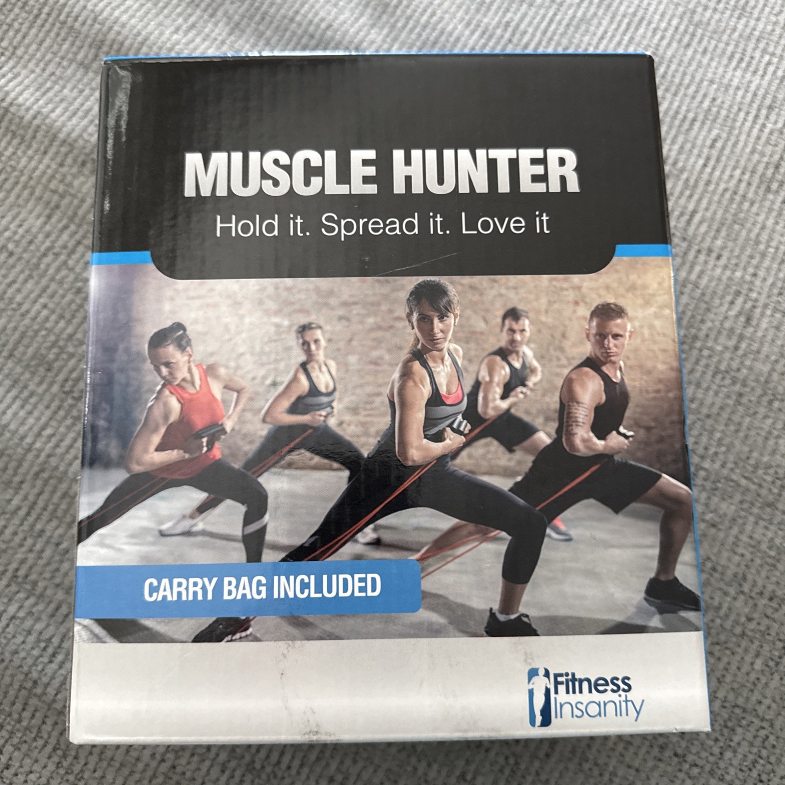 Resistance Bands | Muscle Hunter Fitness Insanity , 5 Exercise Bands, 10-50 lbs