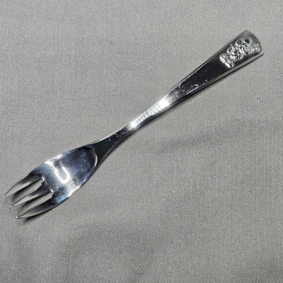 K. Onishi & Co. Ltd. Walt Disney Productions Embossed Mickey Mouse Child Fork