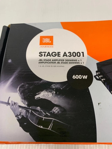 JBL STAGE A3001 300W Mono Channel Car Amplifier OPEN BOX FREE SHIPPING - Picture 2 of 6