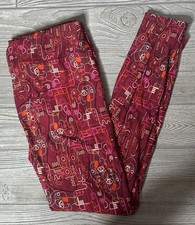 NEW LuLaRoe TC Tall  Curvy Leggings Multicolored Geometric Shapes
