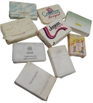 Vintage Hotel Guest Soap Lot Neutrogena Camay Dial Jergens Safeguard Rare