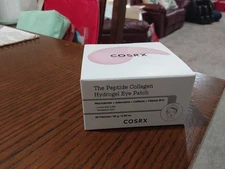 COSRX The Peptide Collagen Hydrogel Eye Patch - 1 pack (60pcs) US SELLER NIB!