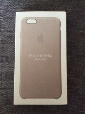 Original Apple Leather Case Rose Grey Cover iPhone 6S (6/7/8) Plus neu OVP