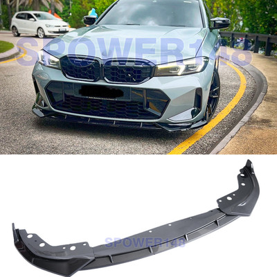 Fits 2023-26 BMW G20 M340i LCI M Performance Front Bumper Lip Carbon Fiber Print