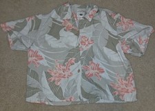 Original Island Sport Floral Shirt Size Large