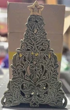 Christmas Tree Tea Light Candle Holder 15" X 9.5"