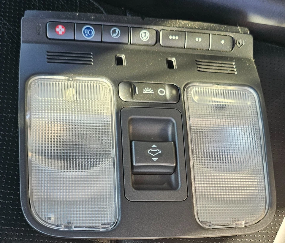 2003-2009年讴歌MDX圆顶灯黑色原始设备制造商顶盖组件天窗和OnStar — 第 2/4 张图片