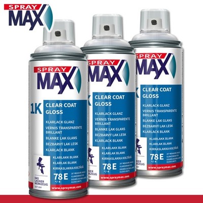 Kwasny SprayMax 3 x 400 ml 1K Klarlack transparent glänzend Versiegelung