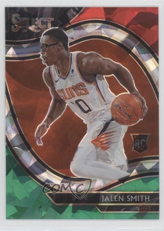 2020 Panini Select Courtside Red White Green Cracked Ice Prizm Jalen Smith d7k