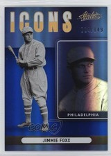 2022 Panini Absolute Icons Spectrum Blue 4/149 Jimmie Foxx #I-1 HOF 1d4