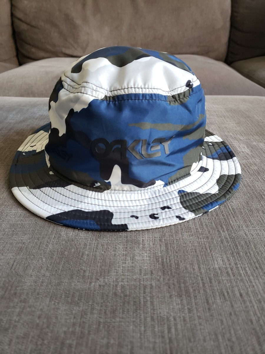 NWOT Designer Inspired Camouflage Crystal C Bucket Hat  | ONE SIZE DONCARE 25 Collection Camo four colors rhinestone Boonie hat  main image 3