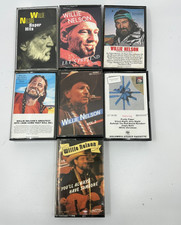 Lot Of 7 WILLIE NELSON Cassette Tapes