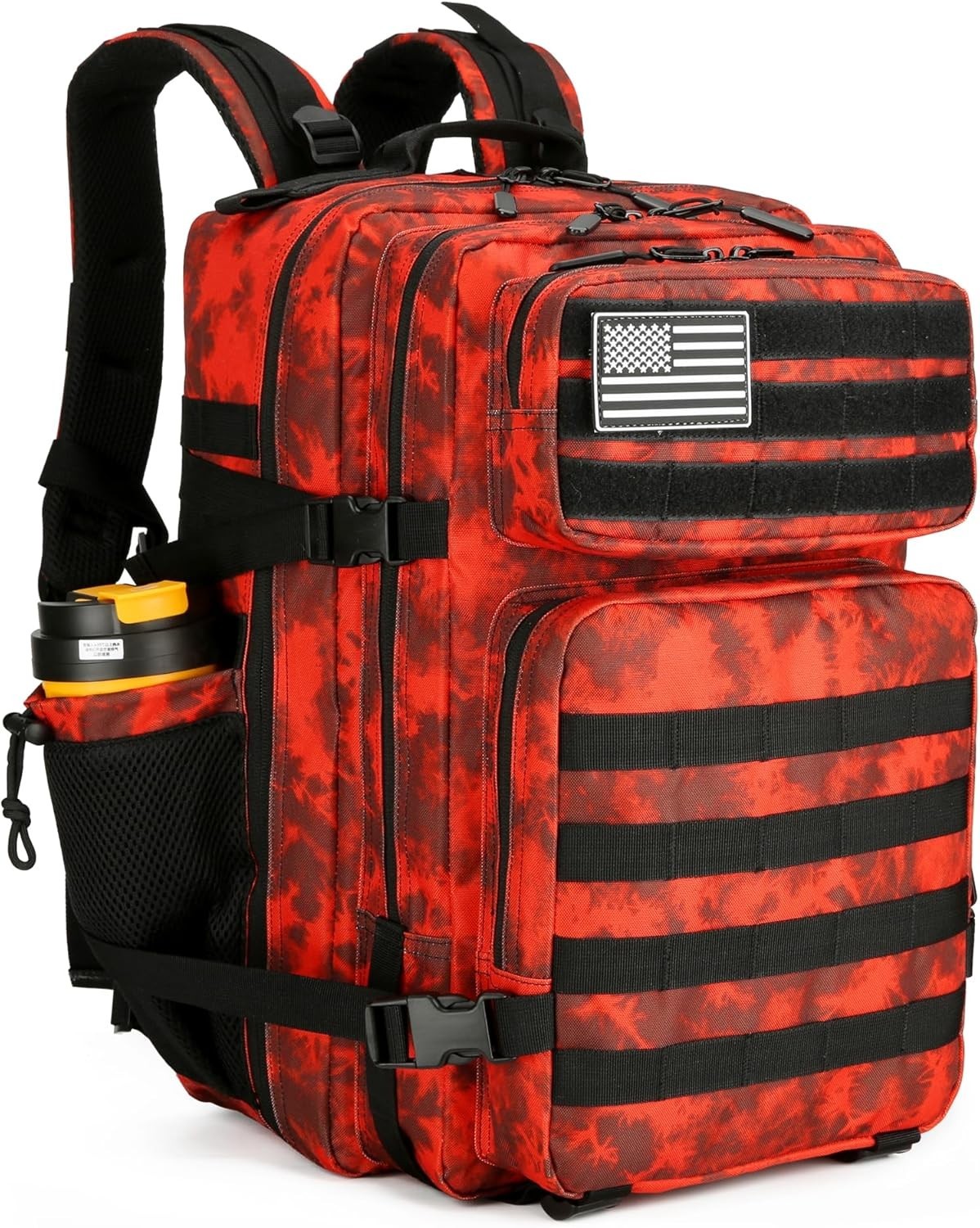 Tactical Military Backpack 45L - Waterproof, MOLLE, Heavy-Duty, Outdoor Bag
