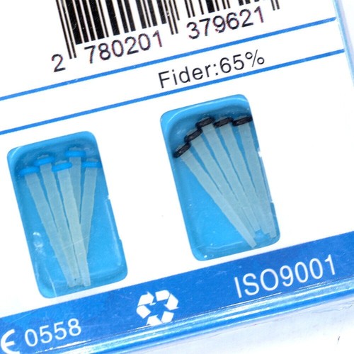 1 Set 20Pcs Dental Quartz Fiber Post Resin Screw Thread 1.2 1.4 1.6 1.8+ 4Drills - Picture 3 of 5