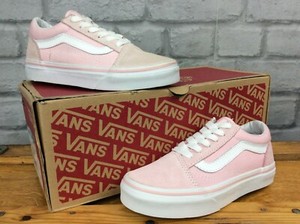 vans old skool rose et blanche