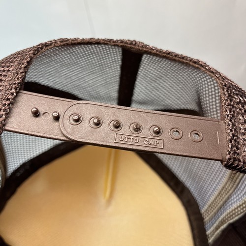 Bowdon Community Centennial Museum 1989 3 Stripe Tan/Brown Birds Flower Otto Hat - Picture 9 of 9