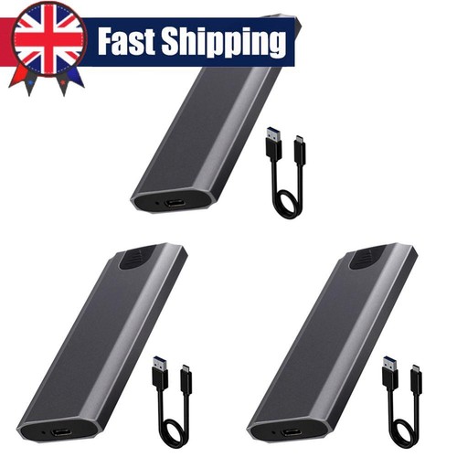 M.2 To USB Type C 3.1 SSD Case Tool-Free NVME/NGFF Dual Protocol SSD Adapter