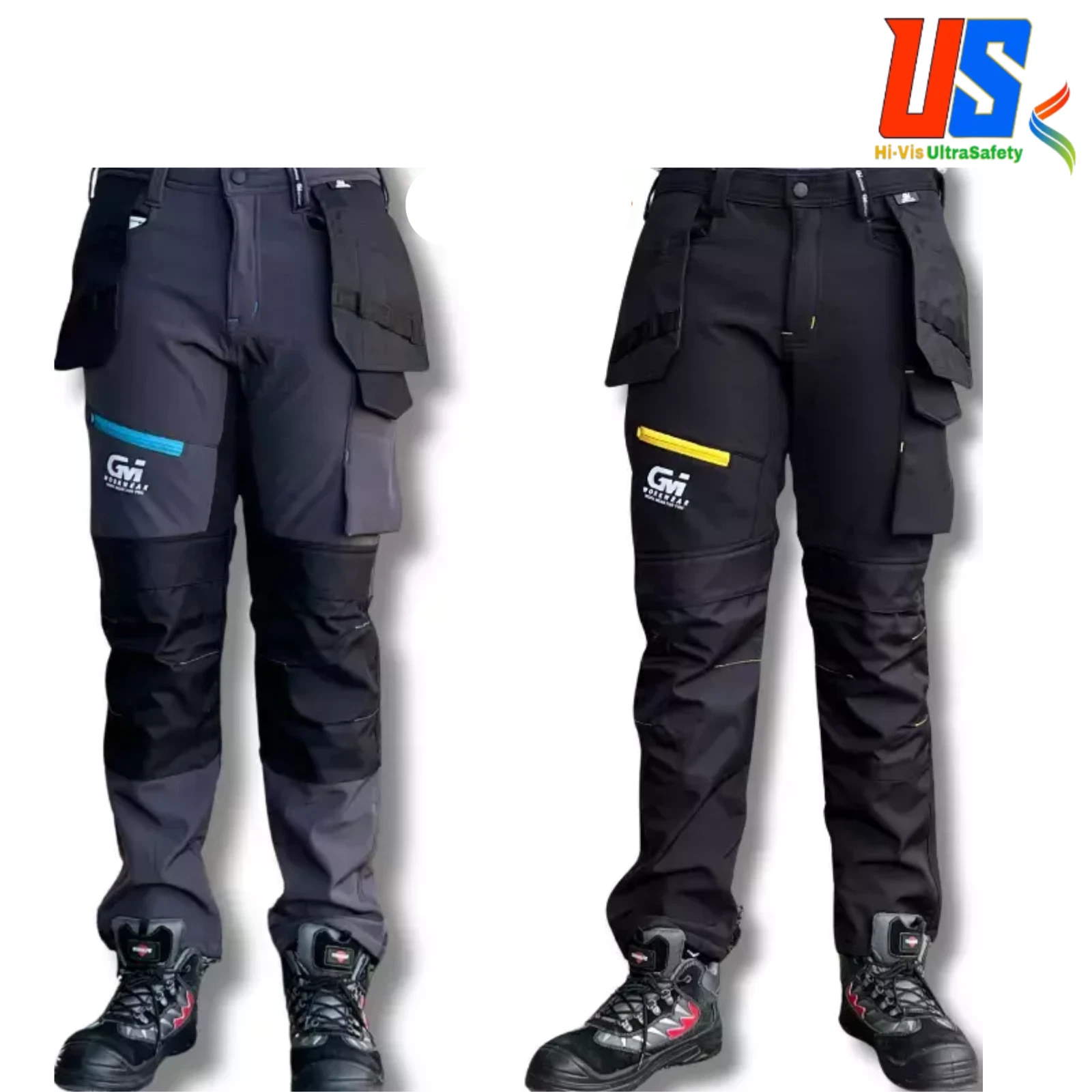 Waterproof Unisex Softshell Work Trousers | Fleece Lined, Knee Pad Compatible
Opens in a new window