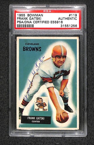 1955 Frank Gatski #119