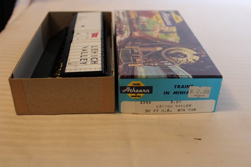 Athearn escala HO, coche de caja de 50', Lehigh Valley, blanco, #8247 - 1343 nuevo en caja | Zustand: New