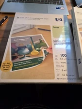 HP LASER PHOTO PAPER 200G Box-Matte-Open Box w/ @88 Matte & 6 Glossy Sheets