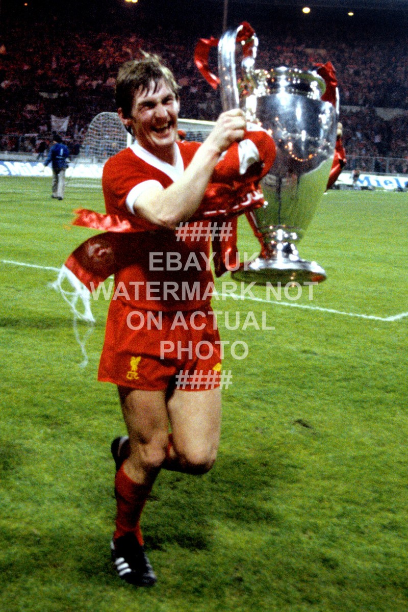 1978 KENNY DALGLISH EUROPEAN CUP PHOTO PRINT LIVERPOOL FC TROPHY