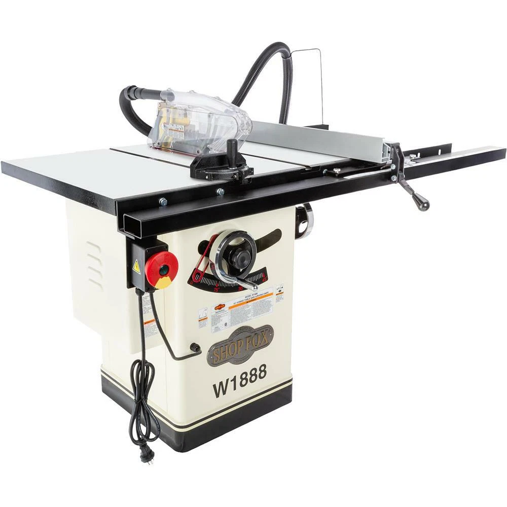 Shop Fox Hybrid Open Stand Table Saw — HP, 120 Volts, 15, 53 OFF