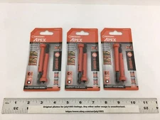 (6) NEW Crescent Apex 3.5" Covered Power Bits Ring Magnets SQ1 Impact (3 x 2pk)