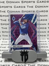 2021 Panini Chronicles KRIS BRYANT Phoenix Purple Velocity #20 Rockies