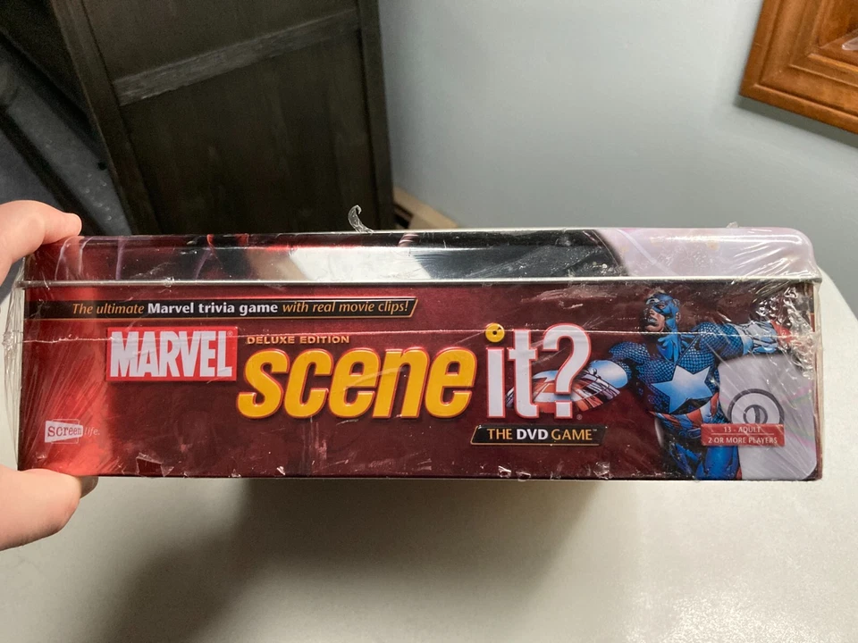 MARVEL Scene It Deluxe Edition 2 DVD Collector's Tin Board Game Read Description - Image 3 of 4