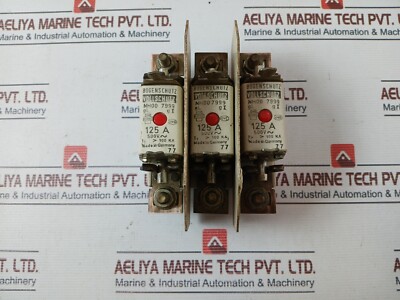 Bogenschutz NH00 7999 Sicherungseinsatz 125A 500V 100 KA