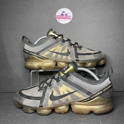 Nike Sneaker Nike Air Vapormax 2019 Damen Nike Womens Vapormax Size  Shoes Black Gold Basketball Training