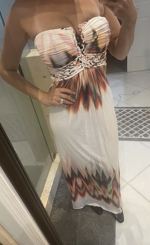 EUC Sky Brand Truda Empire Maxi dress 