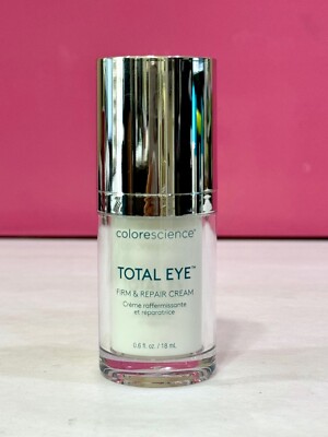Colorescience Total Eye Firm & Repair Cream 0.6 fl.oz/18ml. Full size New No Box