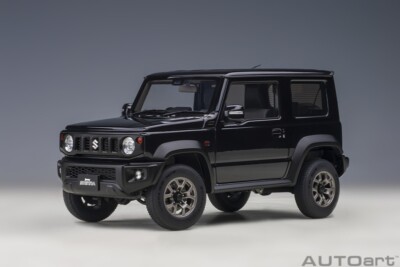 Suzuki Jimny Sierra JB74 RHD 2018 schwarz metallic Modellauto 1:18 