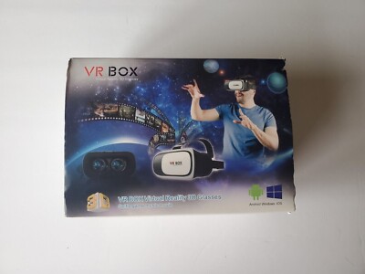 VR Box Virtual Reality 3D Glasses (For Android Windows IOS) Phone 