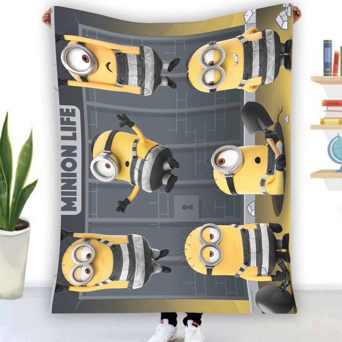 The Minion Life Fleece Blanket