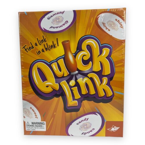 FoxMind Quick Link Family Matching Word Game Age 7+ (2-4 Players) FACTORY SEALED - Picture 2 of 10