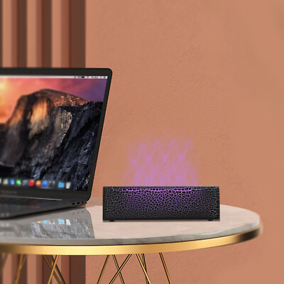 Aroma Diffuser Mit Flammen Effekt Luftbefeuchter Diffusor Für ätherische Öle DE