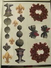 CREATIVE MEMORIES HOLIDAY FANCIFUL TRIMMINGS SCRAPBOOK STICKERS NLA NEW