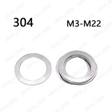 304 Stainless Steel Shim Rings and Supporting Rings M3 M4 M5 M6 M8 M10 M12-M22
