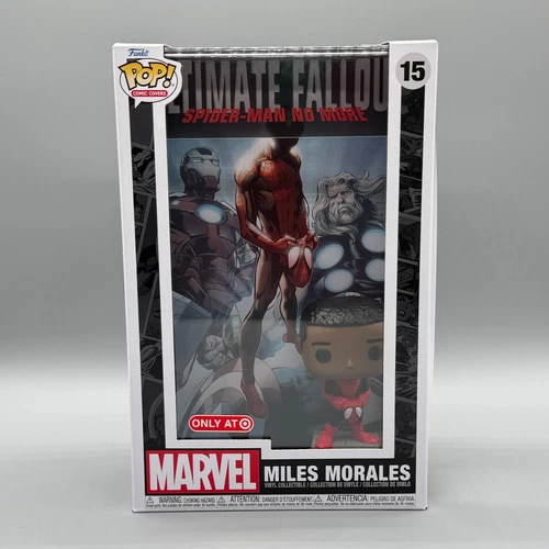 Funko Pop! Comic Covers #15 Miles Morales Spider-Man Fallout Target Exclusive