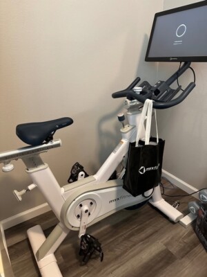MYX Fitness Bike - White - Used only 4x, Great Shape