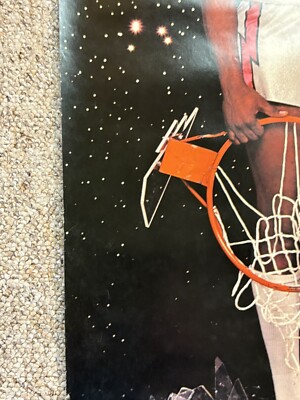 RARE! Vintage Nike 36”x22” NBA Poster CHOCOLATE THUNDER Darryl