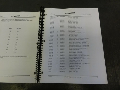 Gomaco GT-3400 Curb and Gutter Parts Manual 906900-014 - Picture 4 of 7