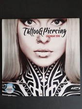 Tattoo & Piercing - Calendario 2016 - Con Poster incluso - Nuovo - Da collezione