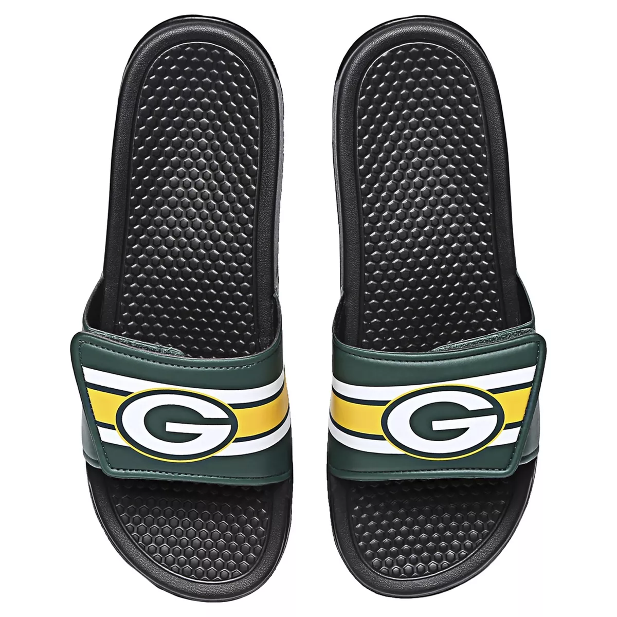 NFL Green Bay Packers Team Logo Legacy Shower Slide Flip Flop