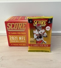 2021 Score Football Blaster Box PACK- Factory Sealed 12 Cards! Mahomes? INVEST📈