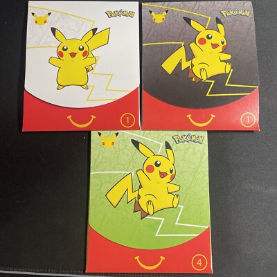pokemon mcdonald's happy meal 25th anniversary promo booster pack Pokemon English TCG: McDonald's 25th Anniversary Happy Meal Promo –  1Collectibles