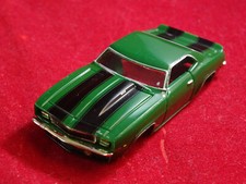 1969 Green Z28 Camaro MoDEL MoToRING T-jet HO Scale Slot Car Body Aurora RRR